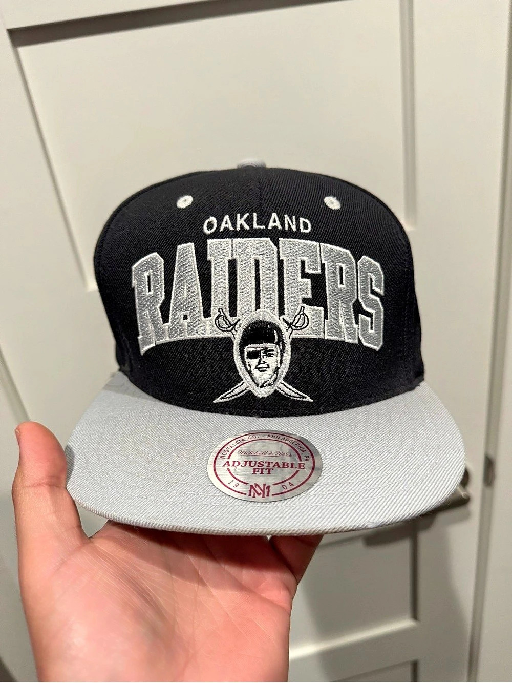 Mitchell & Ness Oakland Raiders Vintage Collection Snapback Hat